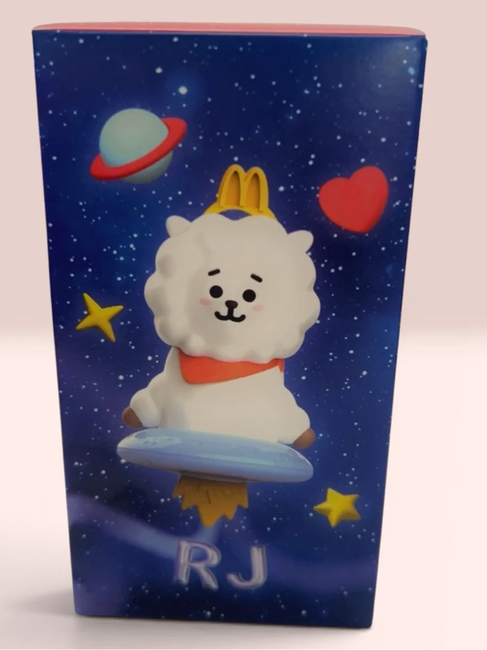 BT21 RJ McDonald’s Happy Meal Toy – Spaceship Figure – New Sealed